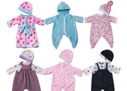 ENSEMBLE BÉBÉ LINGE 16-18 POUCES  ASST.